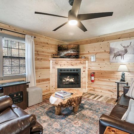 Cabin With Spectacular View With Hot Tub In The Smoky Mtns سيفيرفيل المظهر الخارجي الصورة